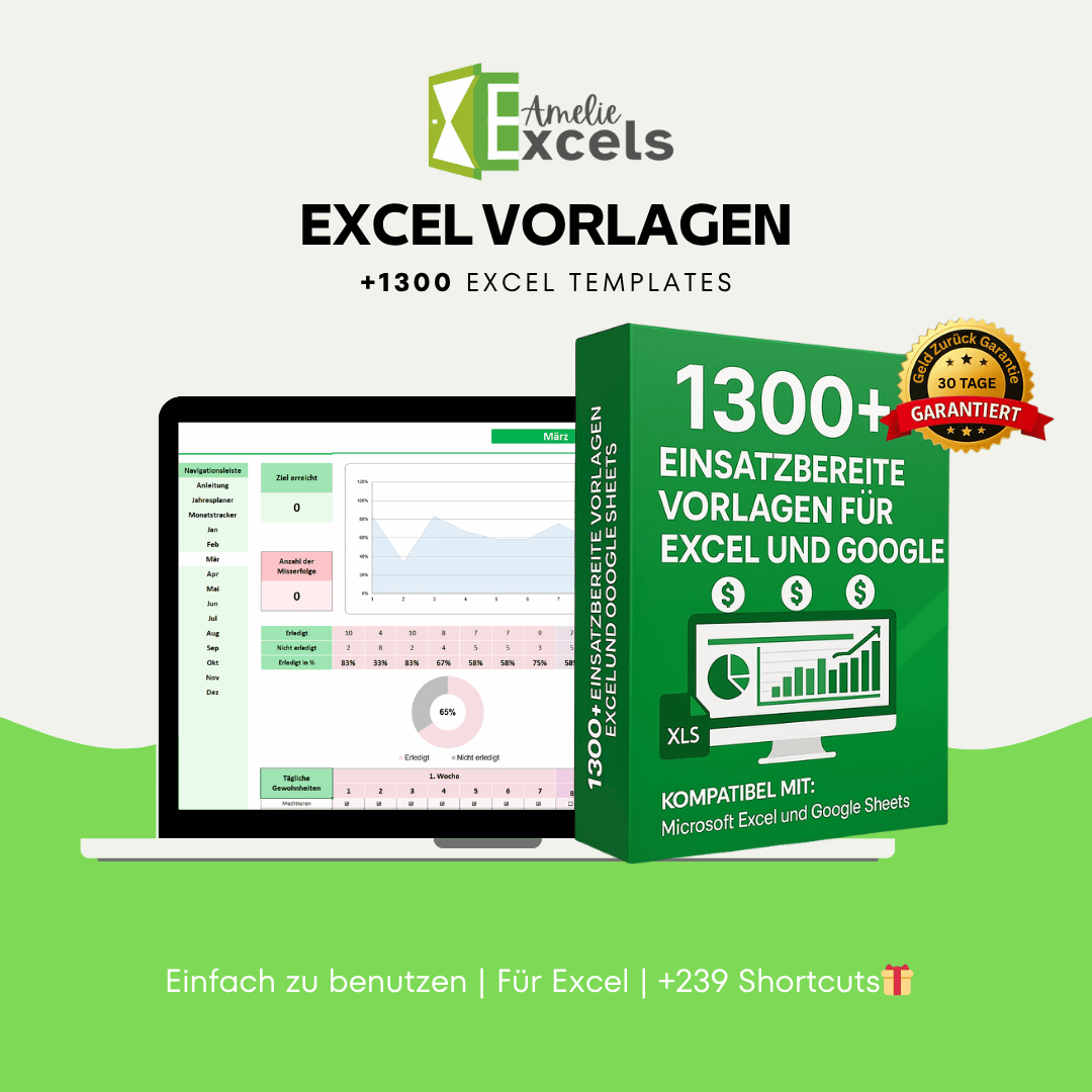 Excel Vorlagen Master – 1300+ Profi-Vorlagen für deinen perfekten Office-Start