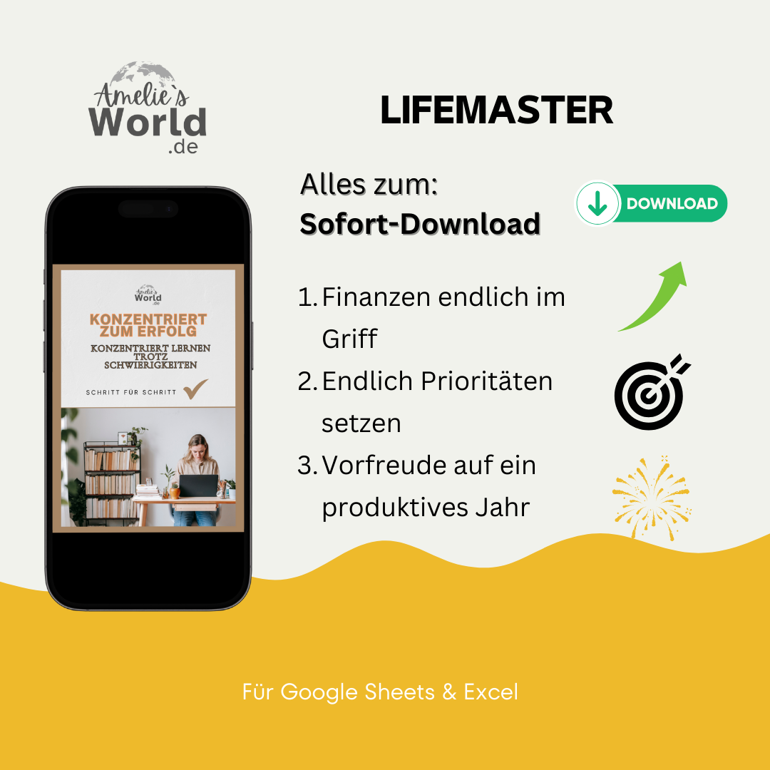 Lifemaster (5 in 1 Bundle) - Meistere deine Routinen und Finanzen mit Leichtigkeit