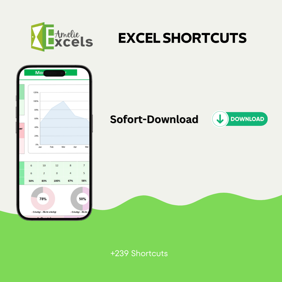 Excel Shortcut Master – 239 Tastenkürzel für deinen Büroalltag
